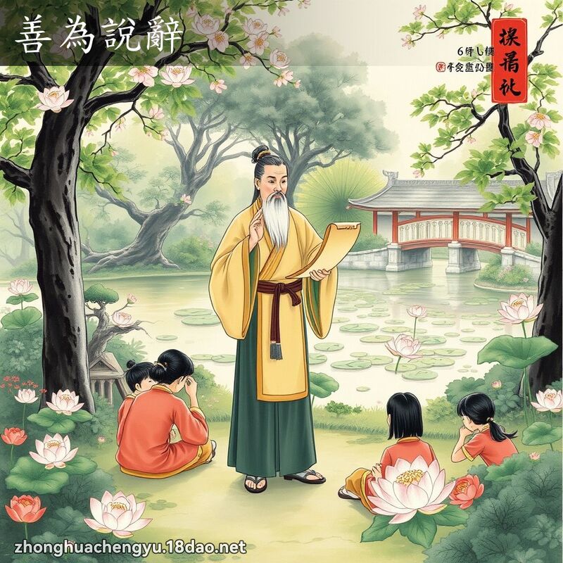 善为说辞 - 中华成语配图
