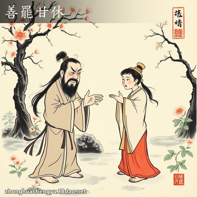善罷甘休 - 中華成語配圖