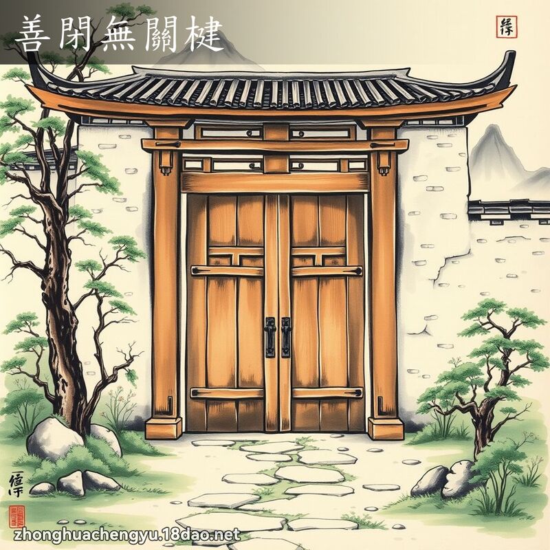 善閉無關楗 配图