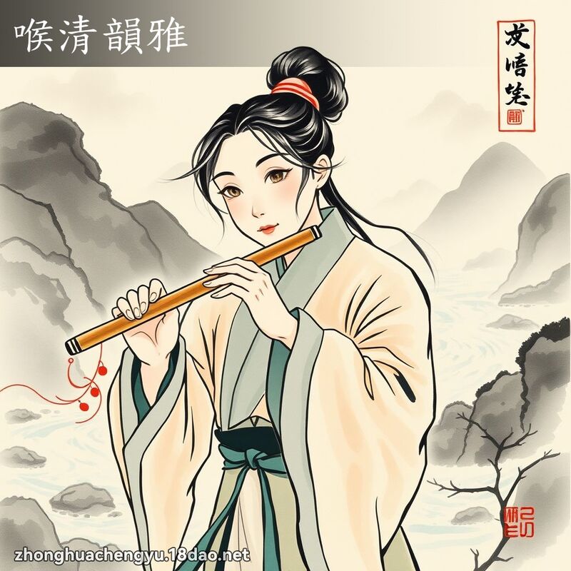 喉清韻雅 配图