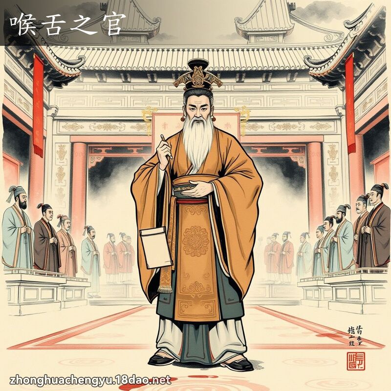 喉舌之官 配图