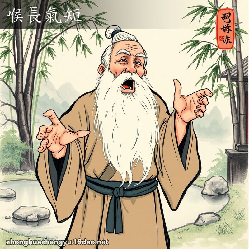 喉長氣短 配图