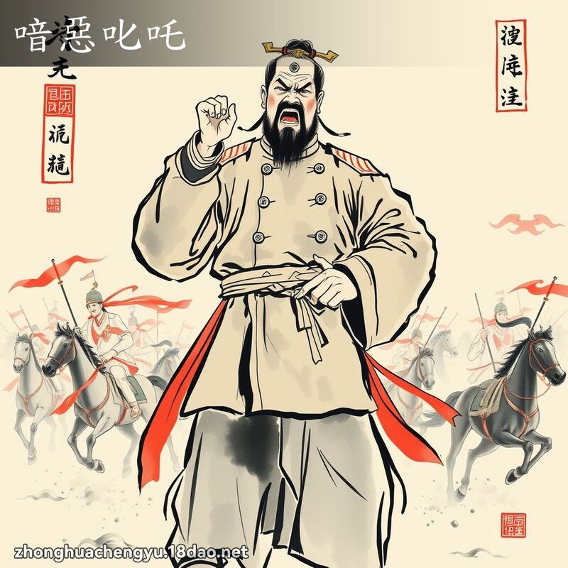 喑惡叱吒 配图