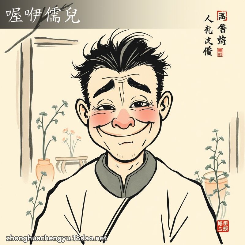 喔咿儒兒 配图
