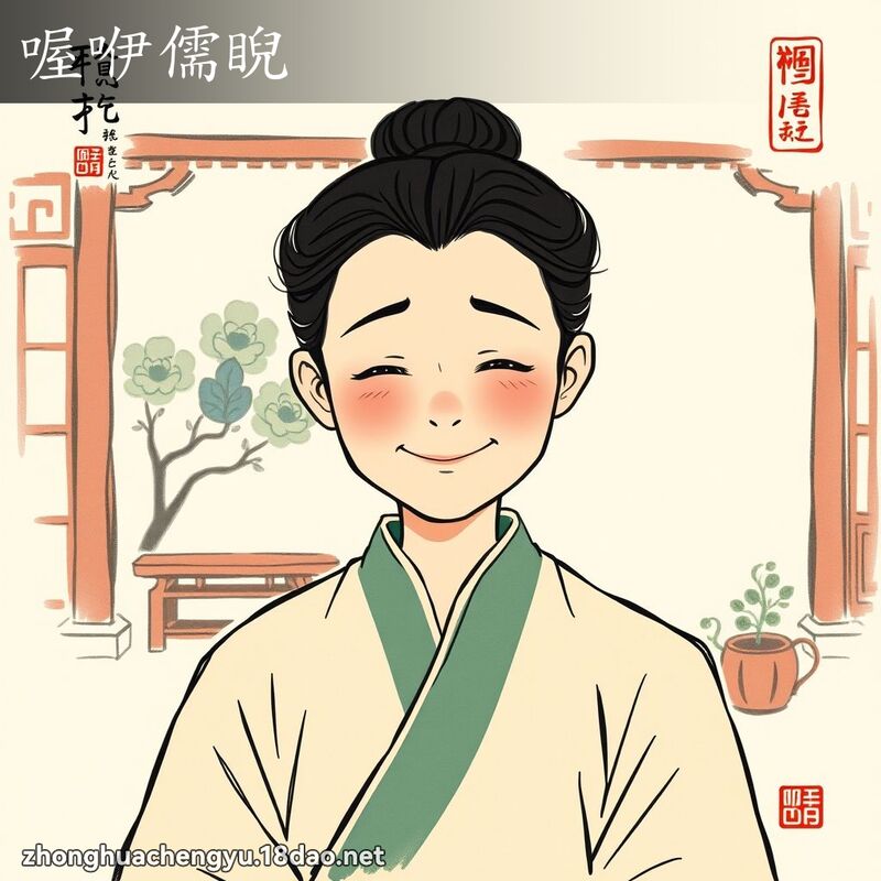 喔咿儒睨 配图