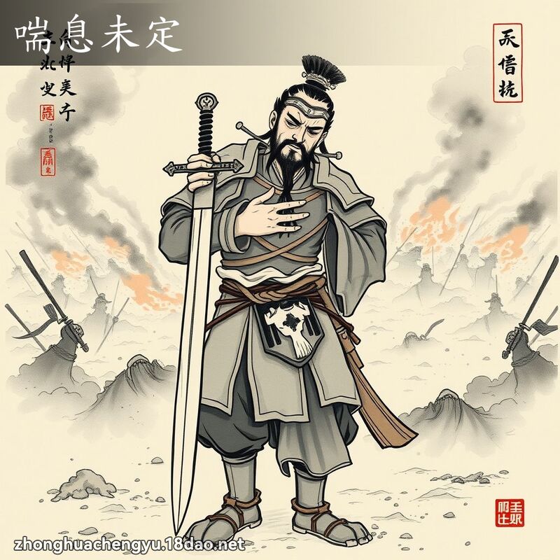 喘息未定 配图