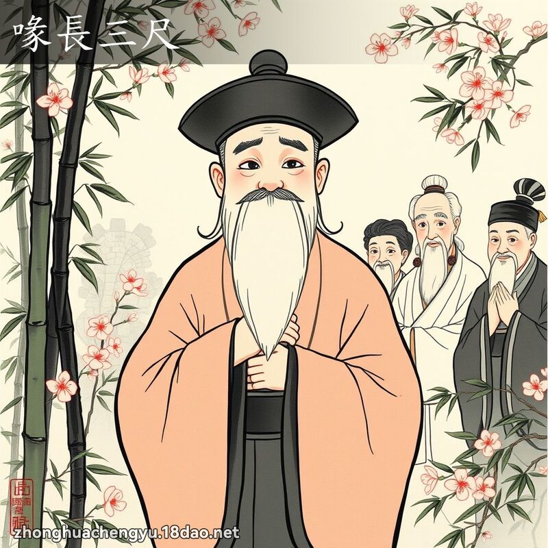 喙長三尺 配图