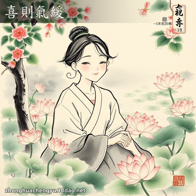 喜則氣緩 配图