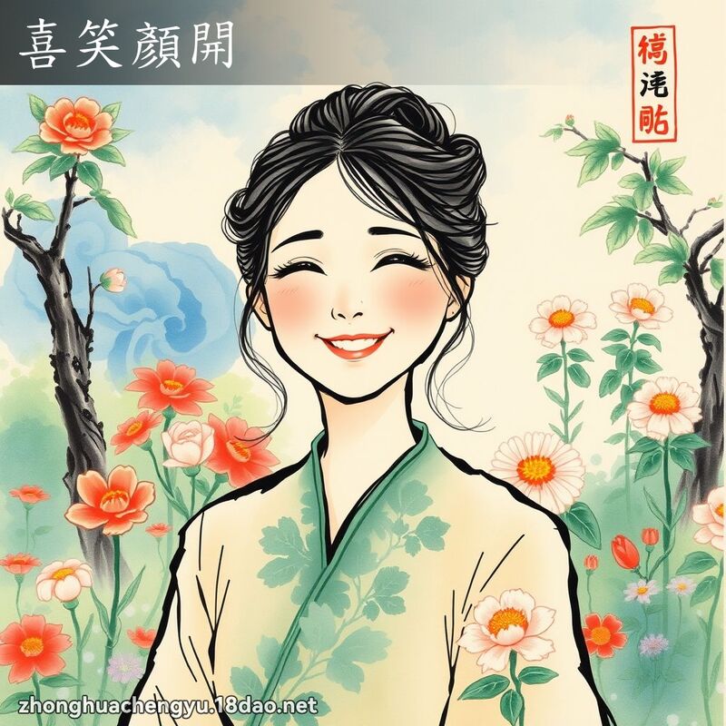 喜笑顏開 配图