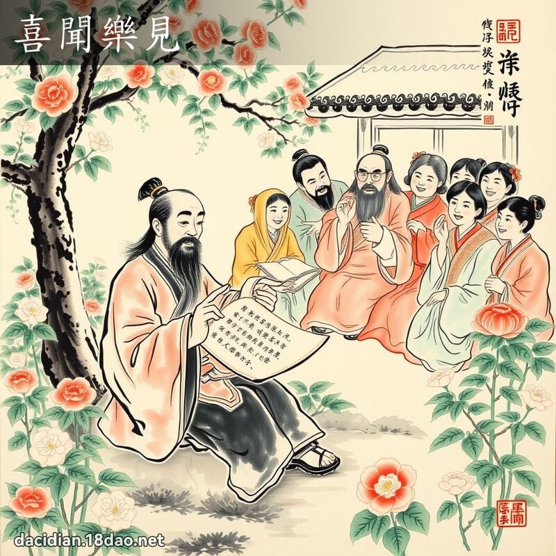 喜聞樂見 - 中華成語配圖