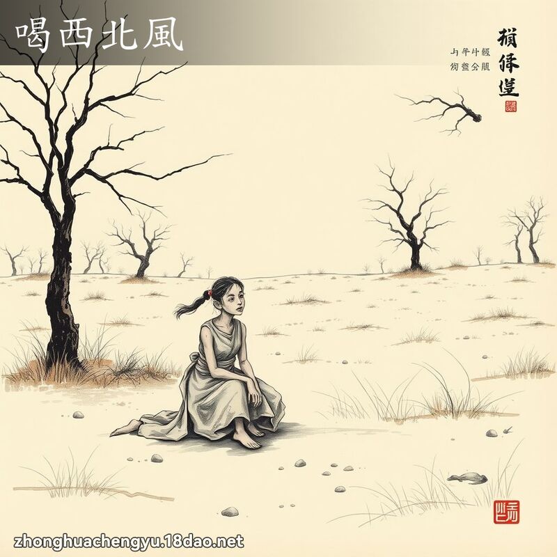 喝西北風 配图