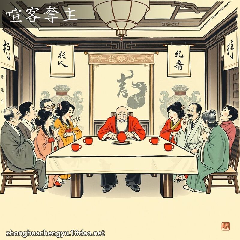 喧客奪主 配图