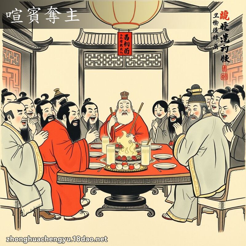 喧賓奪主 配图