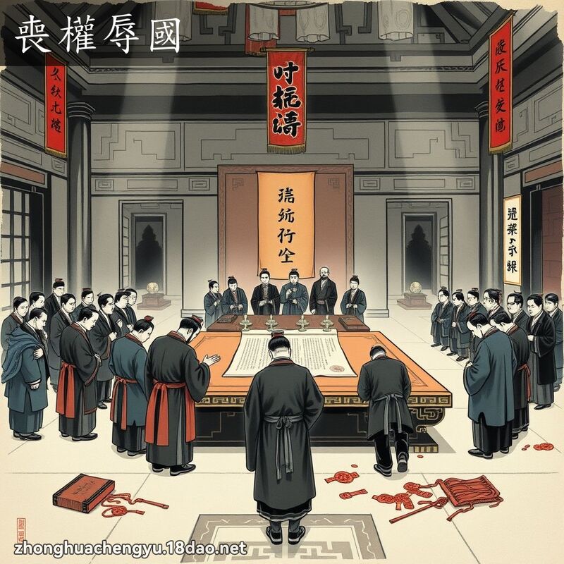 喪權辱國 配图