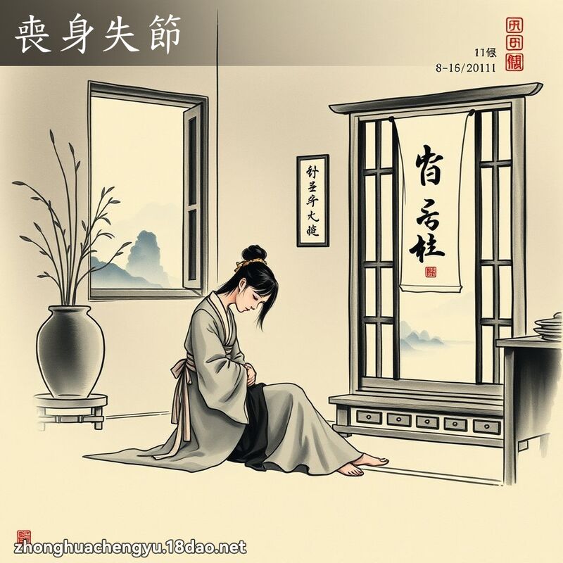 喪身失節 配图