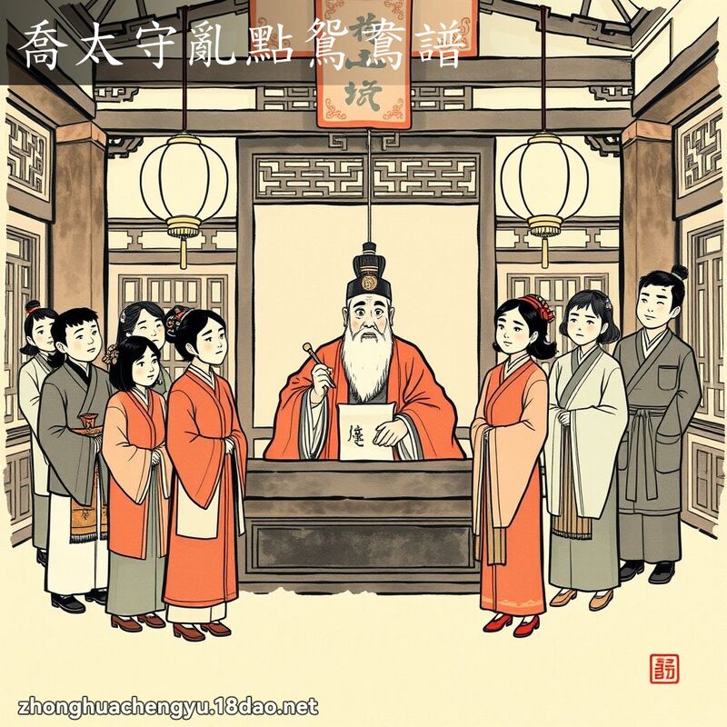 喬太守亂點鴛鴦譜 配图