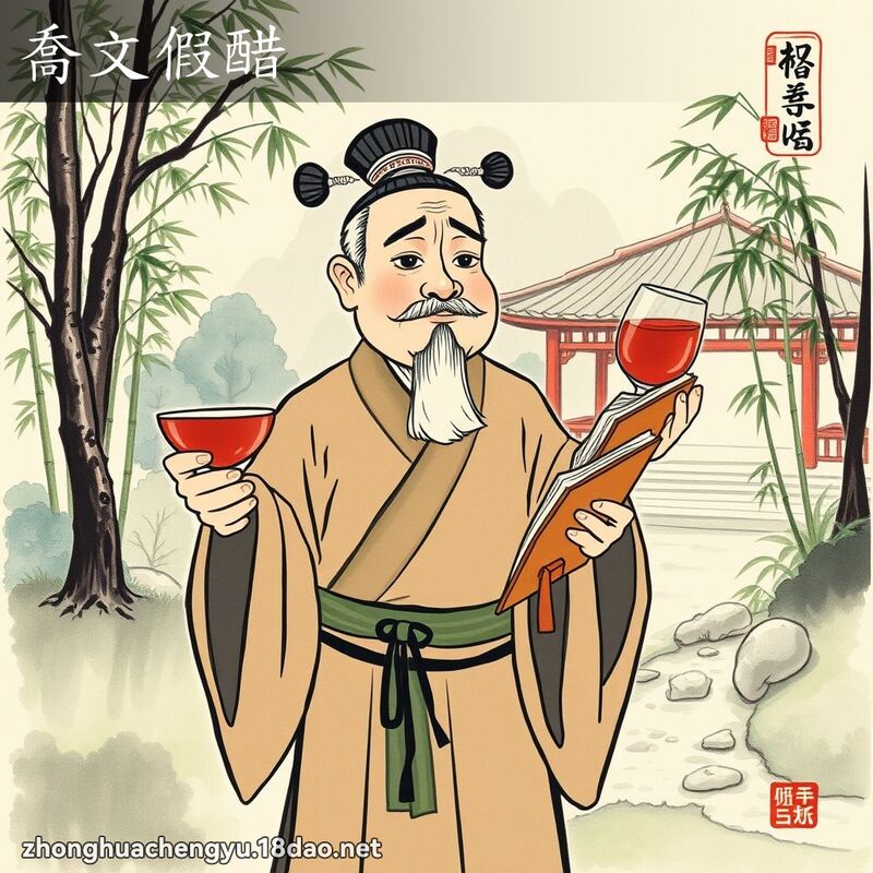 喬文假醋 配图