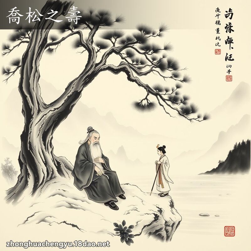 喬松之壽 配图