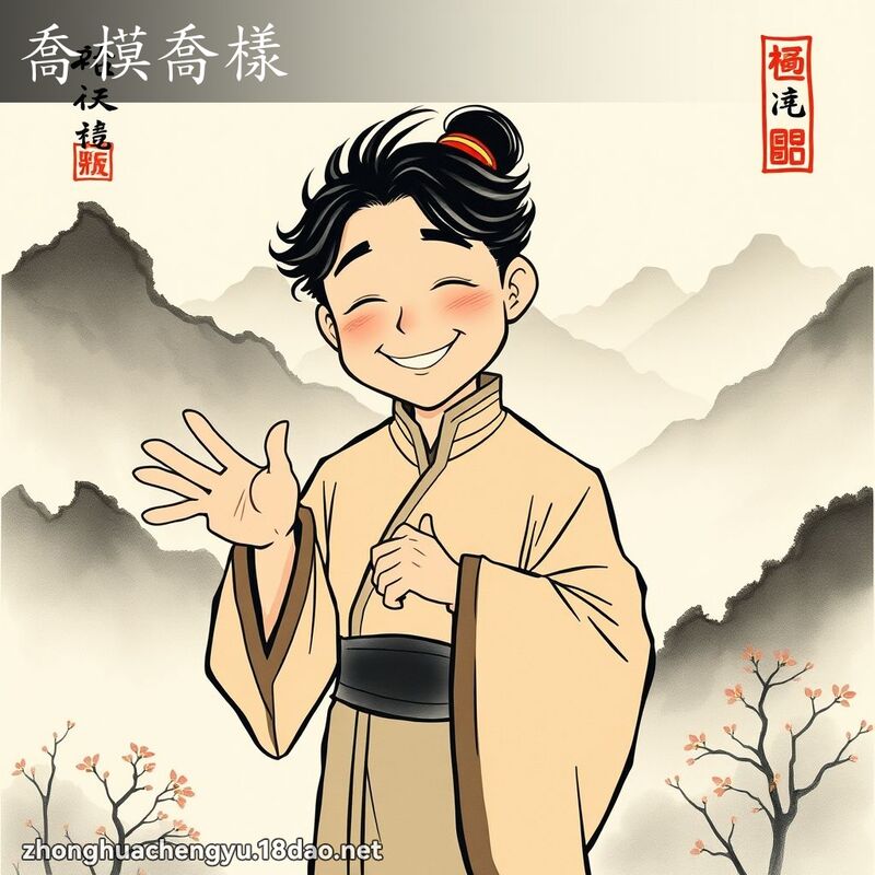 喬模喬樣 配图