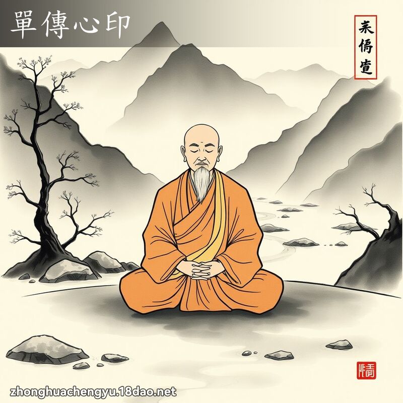 單傳心印 配图