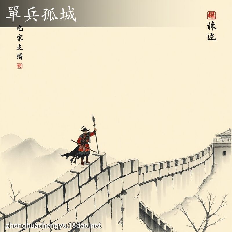 單兵孤城 配图