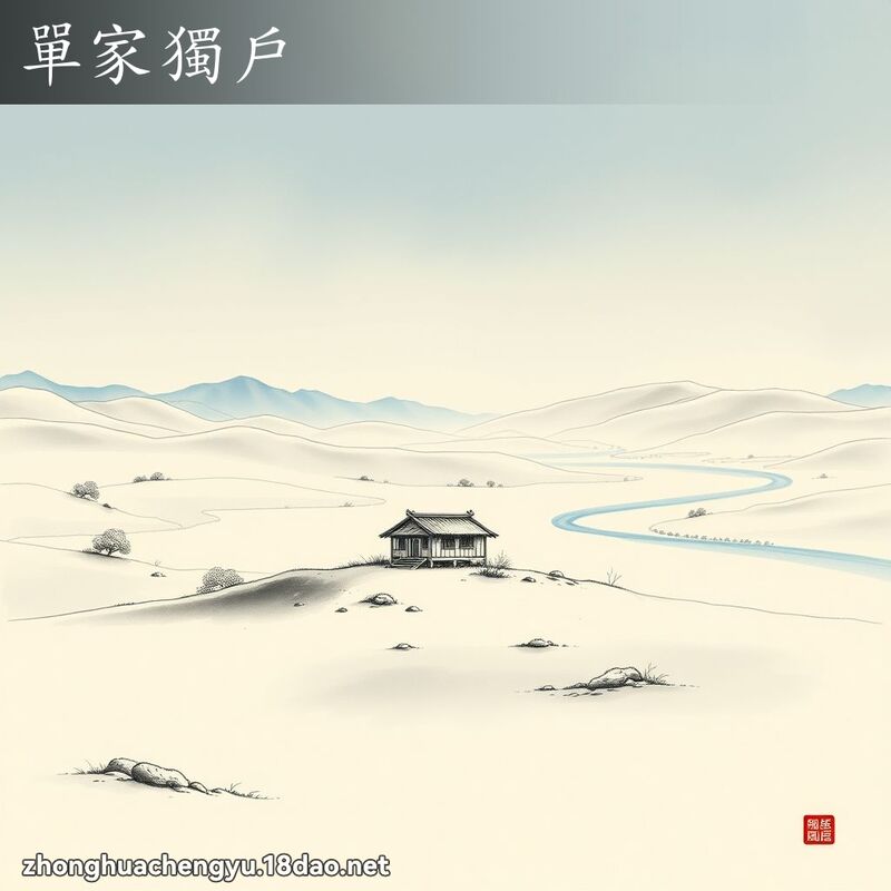 單家獨戶 配图
