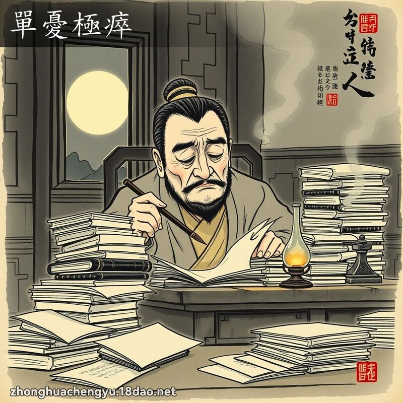 單憂極瘁 配图