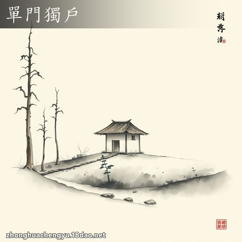單門獨戶 配图