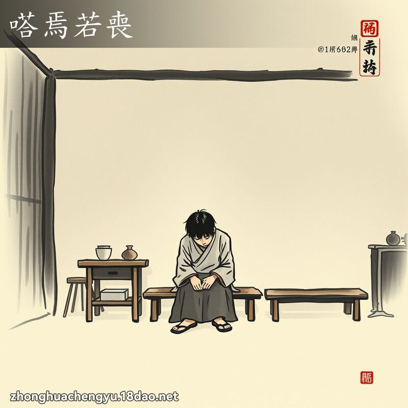 嗒焉若喪 配图