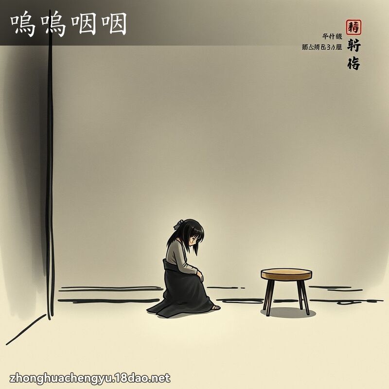 嗚嗚咽咽 配图