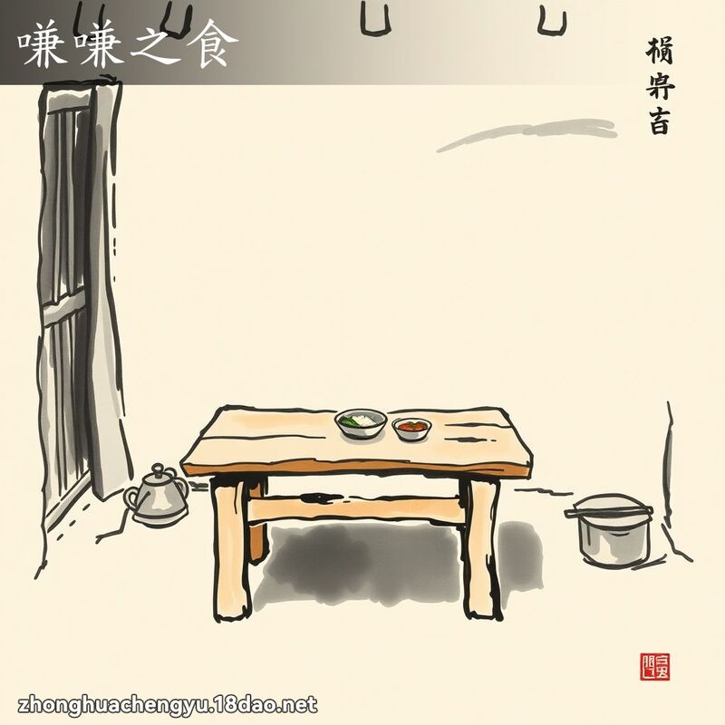 嗛嗛之食 配图