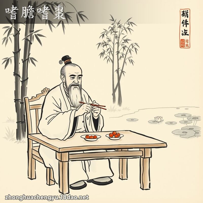 嗜膽嗜棗 配图