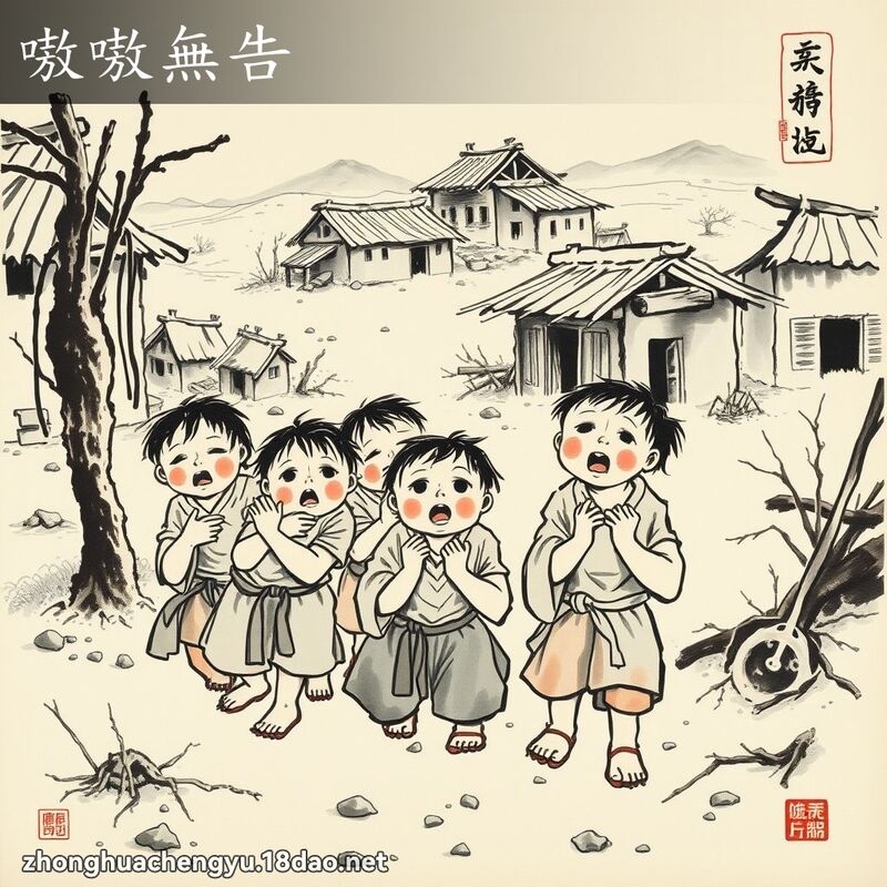 嗷嗷無告 配图
