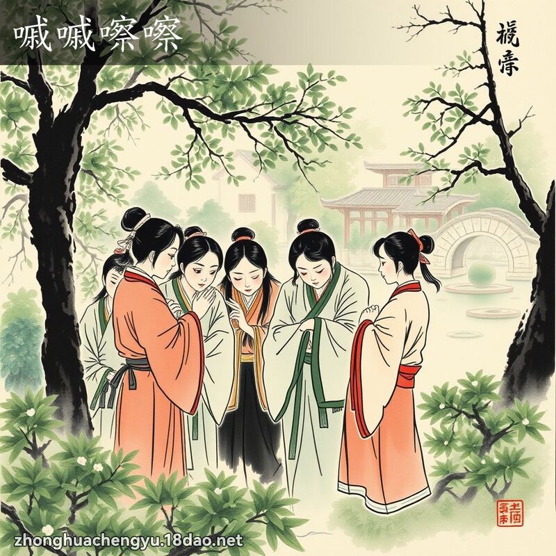 嘁嘁嚓嚓 配图