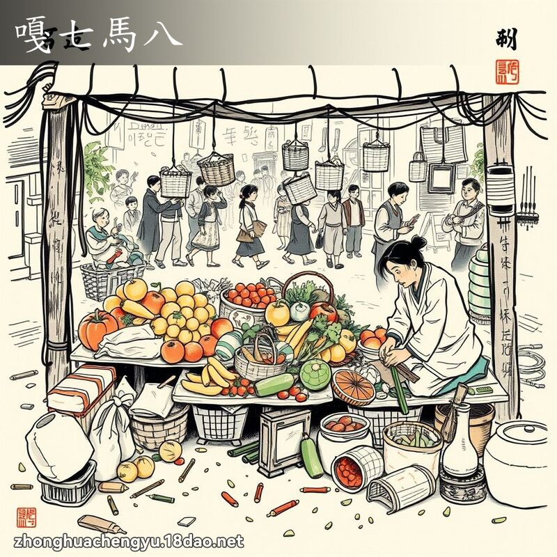 嘎七馬八 配图