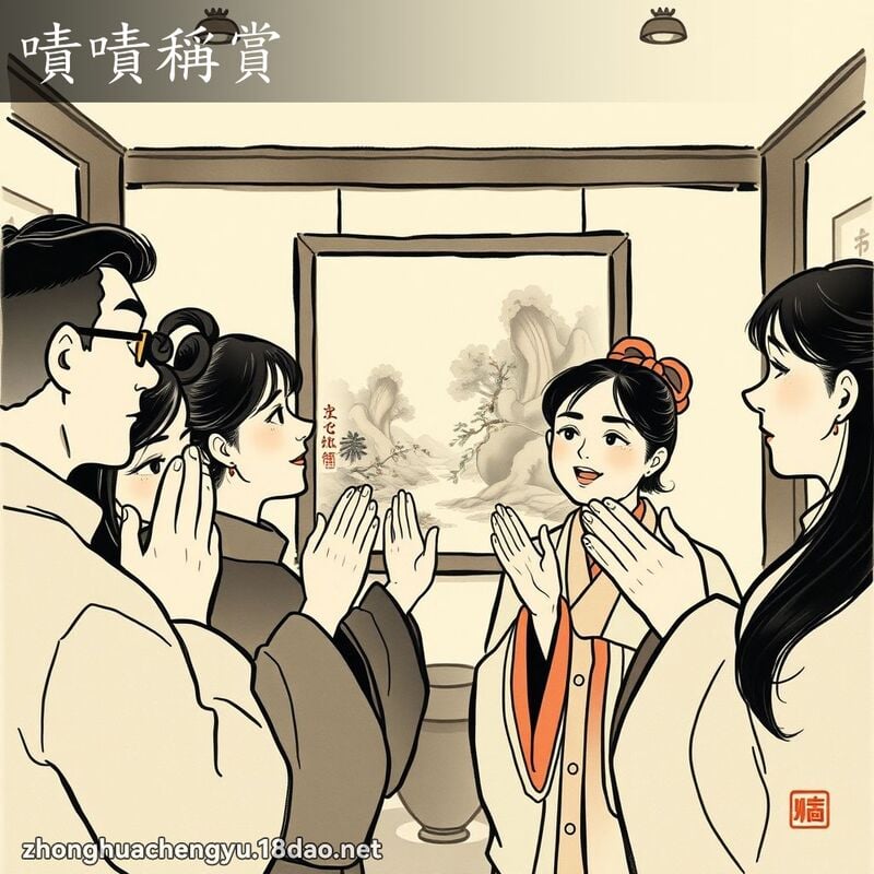 嘖嘖稱賞 配图