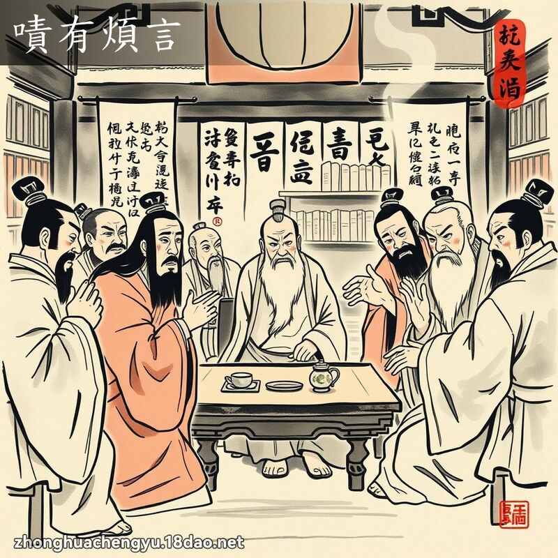 嘖有煩言 配图