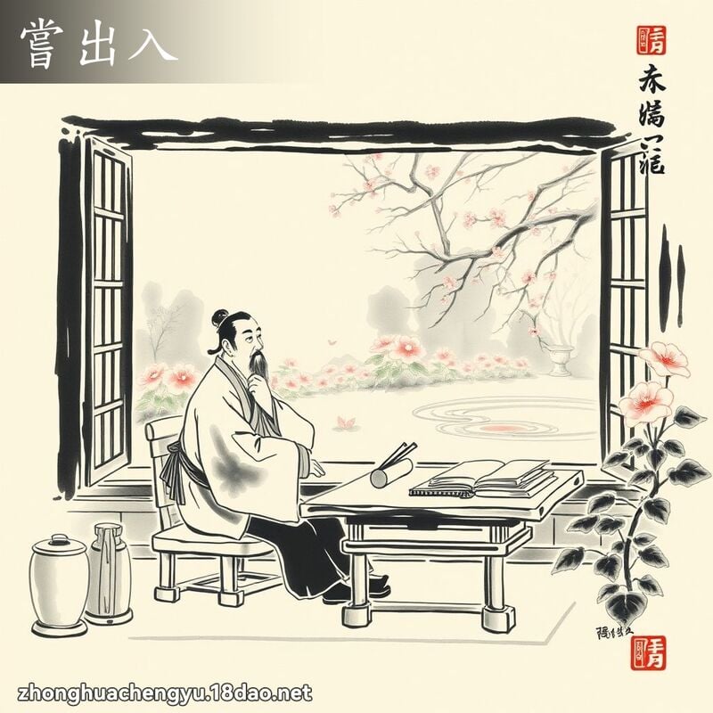 嘗出入 - 中華成語配圖