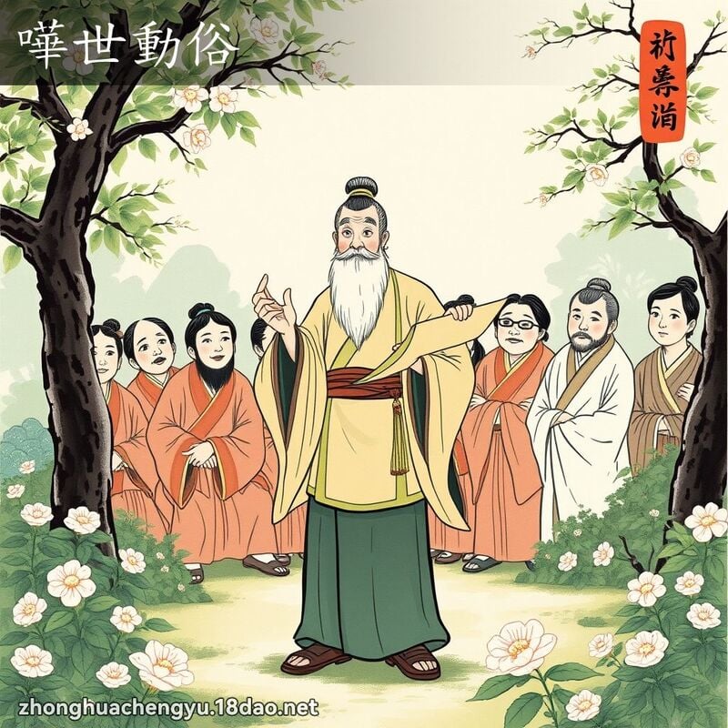 嘩世動俗 配图