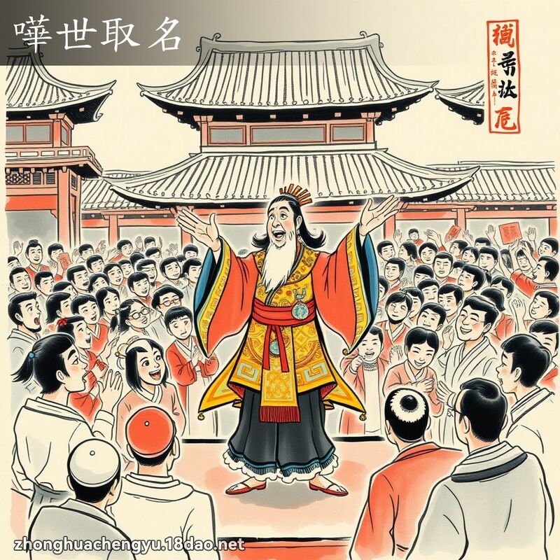 嘩世取名 配图