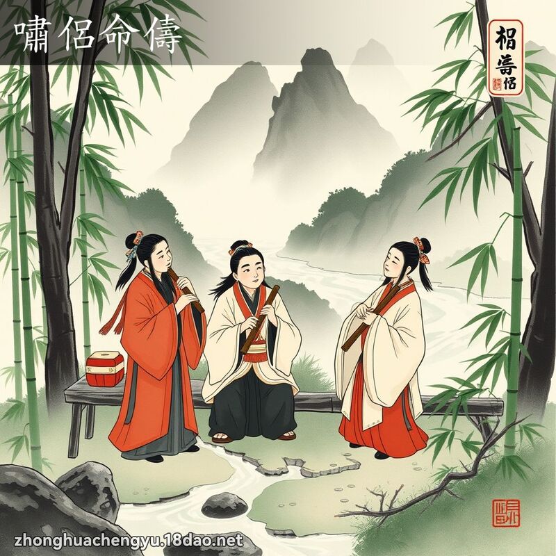 嘯侶命儔 配图