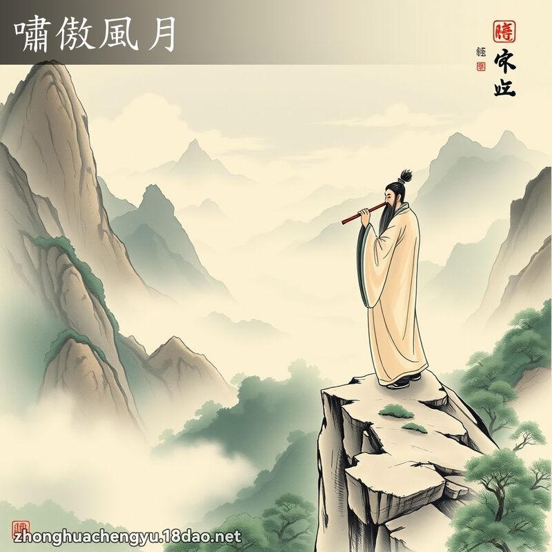 嘯傲風月 配图