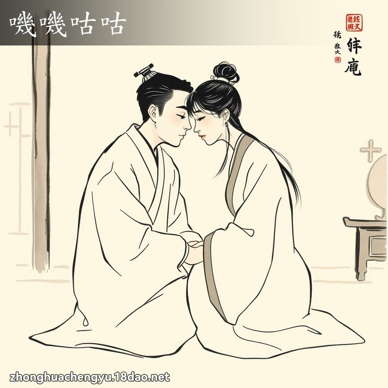 嘰嘰咕咕 配图
