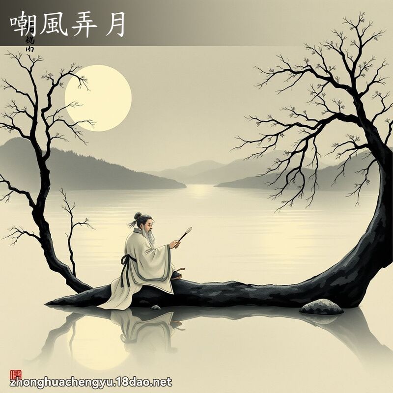 嘲風弄月 配图