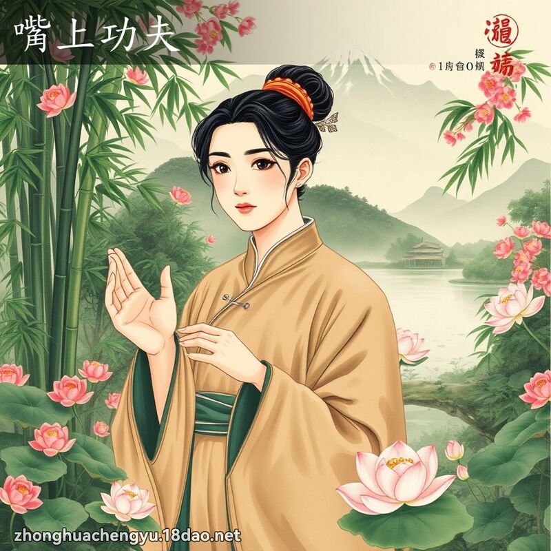 嘴上功夫 配图