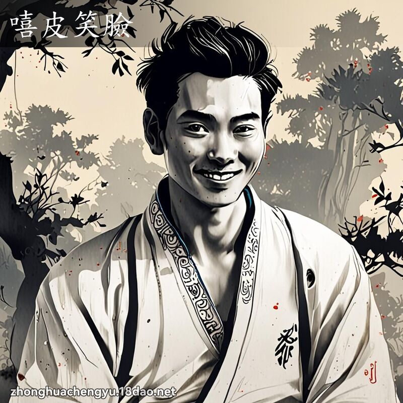 嘻皮笑臉 配图