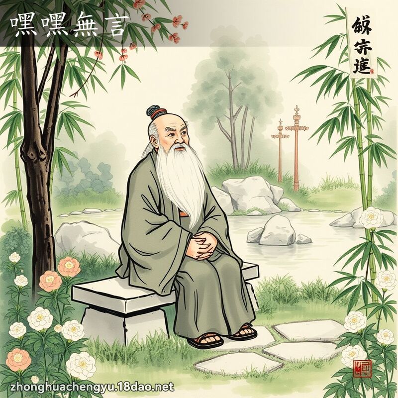 嘿嘿無言 配图