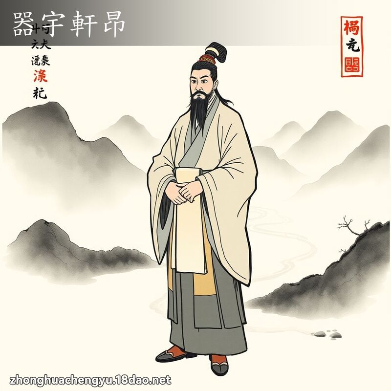 器宇軒昂 配图