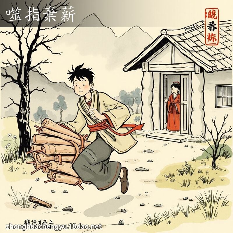 噬指棄薪 配图