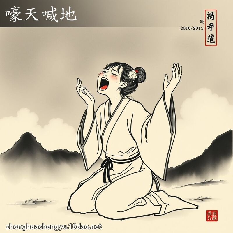 嚎天喊地 配图